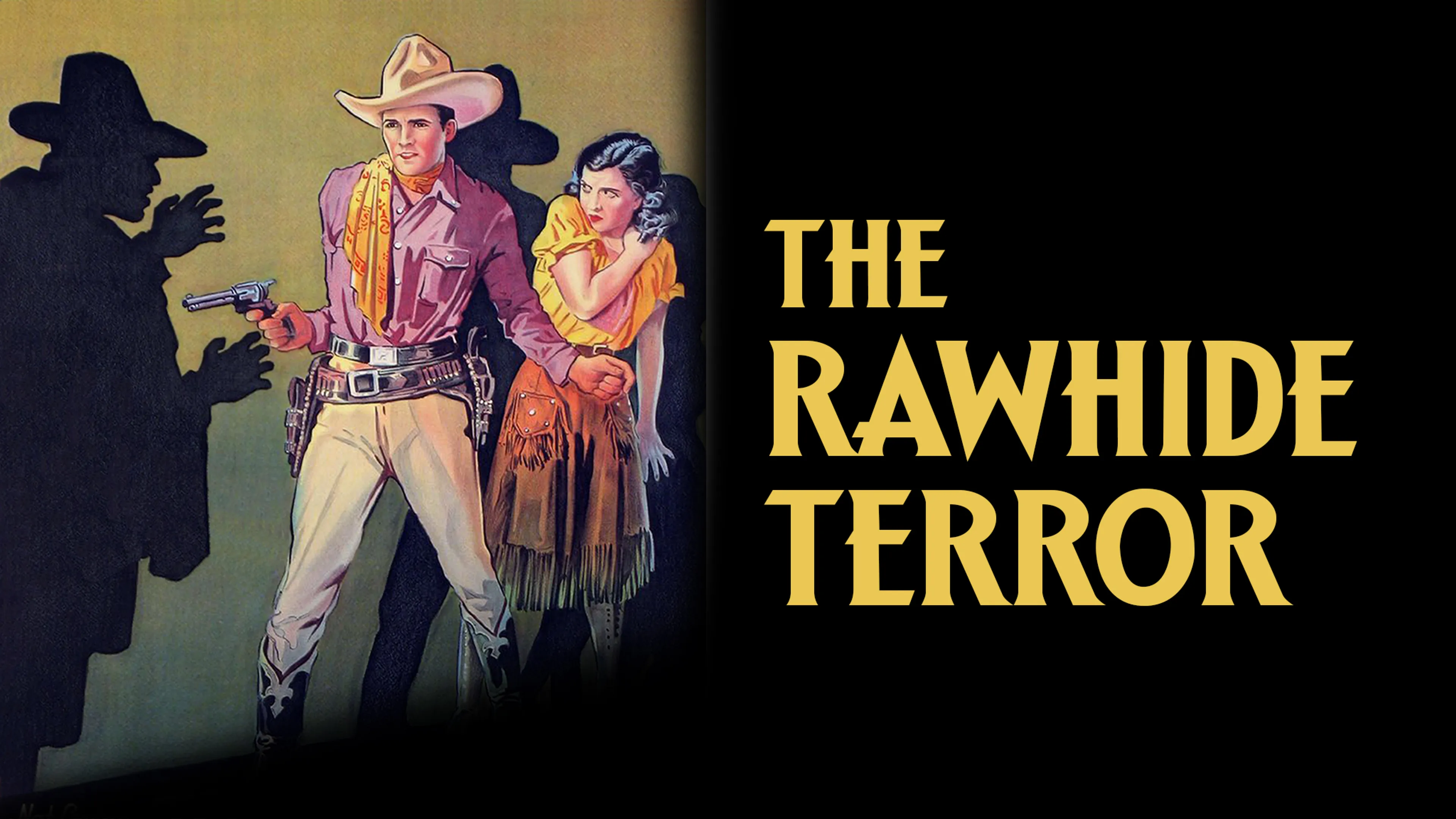 The Rawhide Terror poster